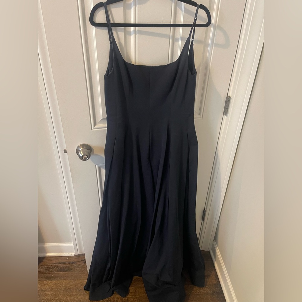 STAUD Navy A-Line Maxi Gown - Picture 3 of 5